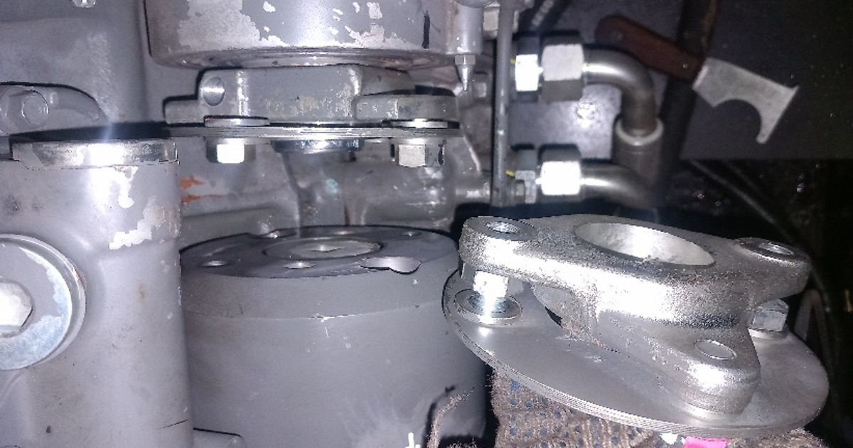 Установка момента начала нагнетания ТНВД ISUZU 6HK1